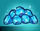 $50 dollars = 200K blue diamonds + resource pack.